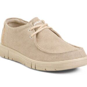 NWT IGI&CO Men's Made in Italy Canvas Lace Up Shoes